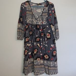 Reborn floral pattern dress